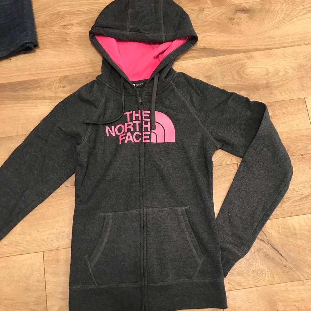 North Face Zip Hoodie
